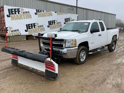 2012 CHEVROLET SILVERADO 2500HD	 EXTENDED CAB 4X4 PICKUP VIN: 1GC2KVC83CZ311519