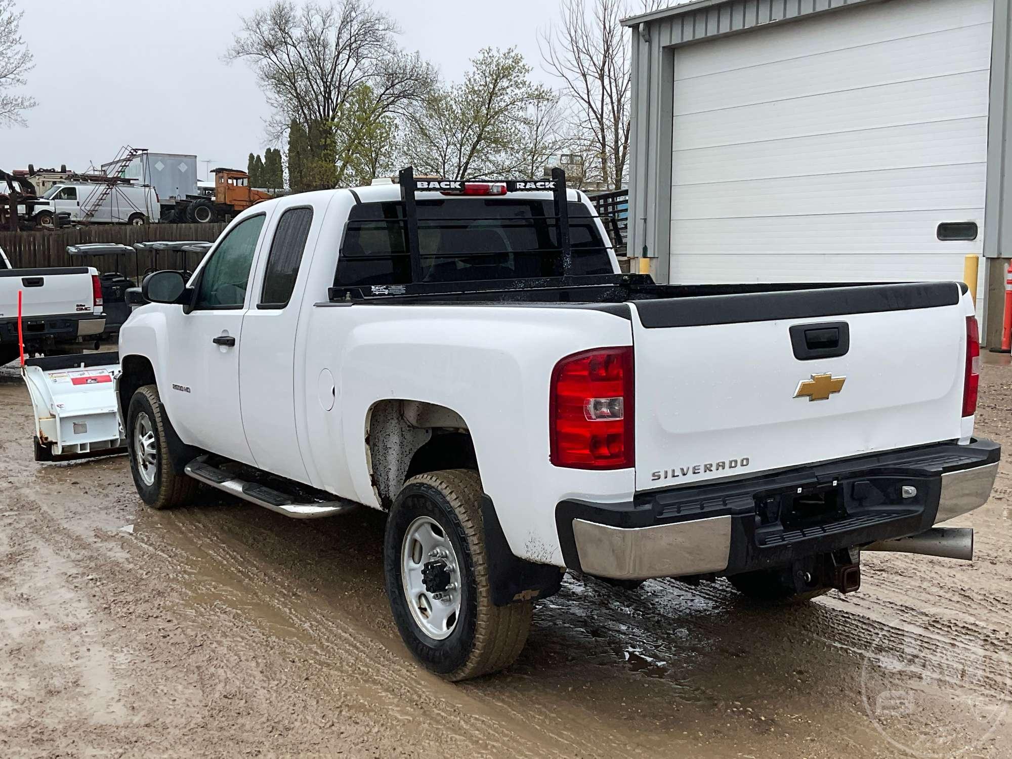 2012 CHEVROLET SILVERADO 2500HD	 EXTENDED CAB 4X4 PICKUP VIN: 1GC2KVC83CZ311519