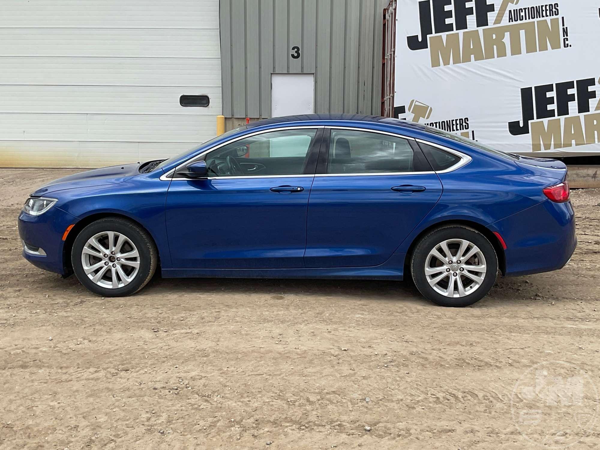 2016 CHRYSLER 200 VIN: 1C3CCCAG3GN122449 FWD