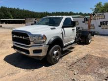 2019 RAM 5500 S/A HOOK LIFT TRUCK VIN: 3C7WRNBL3KG635865