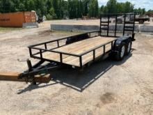 2000 RDCLP UTILITY TRAILER 6'6"X18'