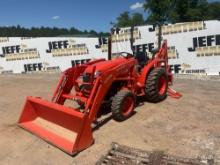 KUBOTA L2501HST 4X4 TRACTOR W/ LOADER SN: 95298