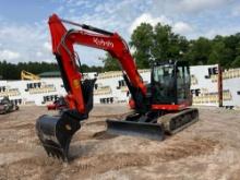 2018 KUBOTA KX80-4 MINI EXCAVATOR SN: JKUK0804P01H43368