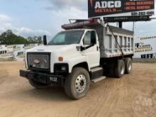 2005 CHEVROLET C8 TANDEM AXLE DUMP TRUCK VIN: 1GBT8C4375F528879