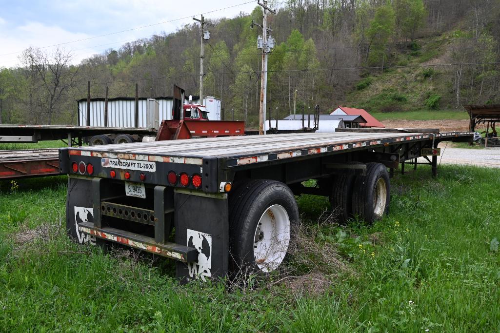 2004 Transcraft Flatbed Trailer