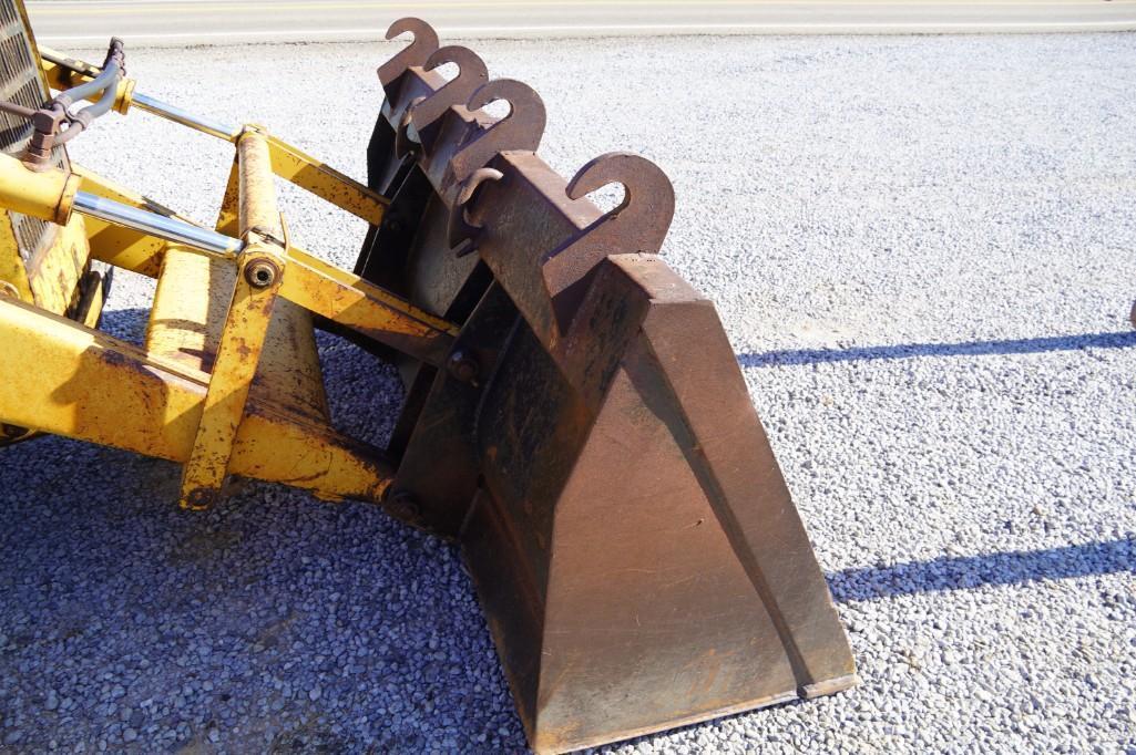 1980 Ford 555A XL Backhoe Loader