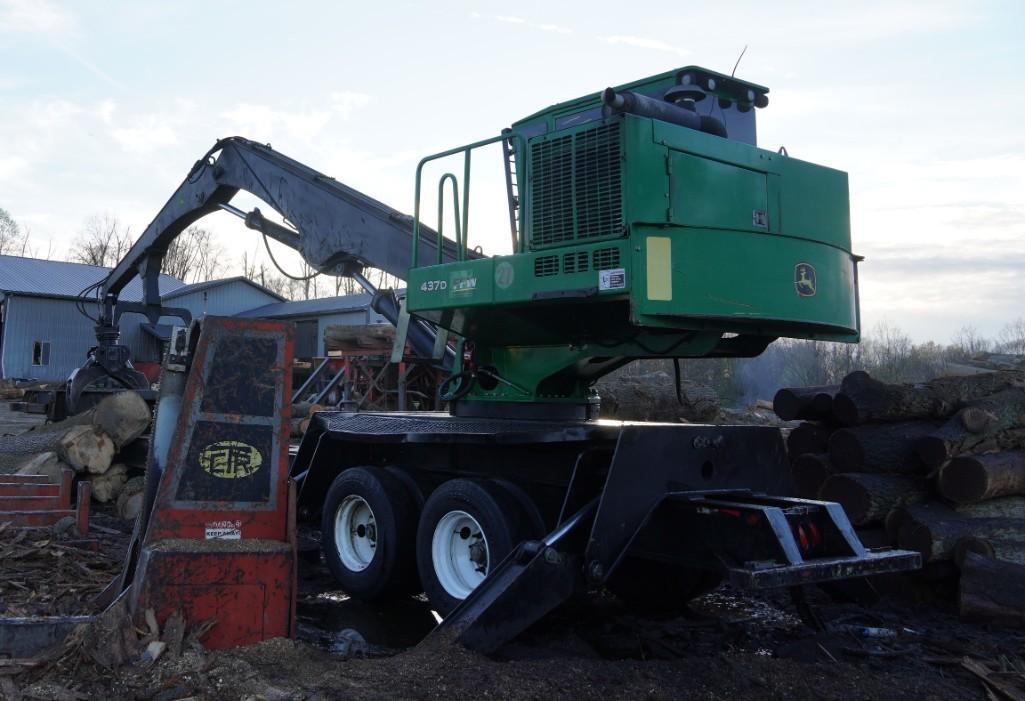 2015 John Deere 437D Knuckleboom