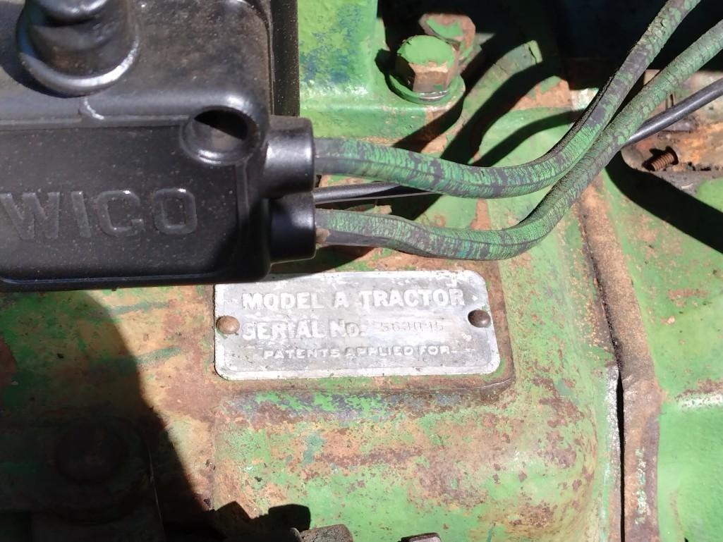 1946 John Deere A Tractor