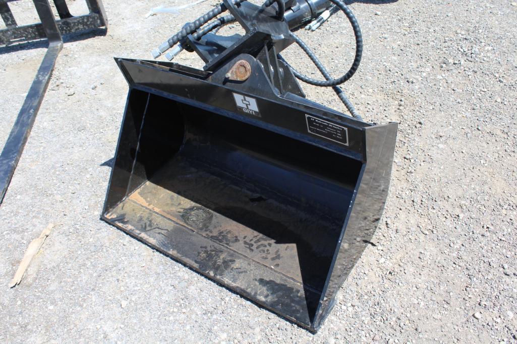 New 2024 Hydraulic Tilting Excavator Bucket - [Excavator Attachments]