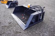 New Skid Steer Screening Bucket Attachment