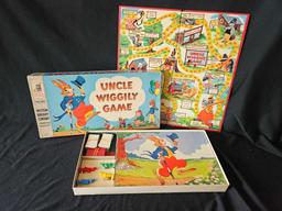 1954 UNCLE WIGGILY BOARD GAME IN BOX