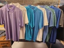 Nice GREG NORMAN MENS GOLF SHIRTS, All XXL