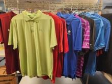 2XL MENS GOLF AND POLO SHIRTS including Wicking, Antiqua,Under Armour