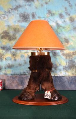 American Bison Foot Lamp