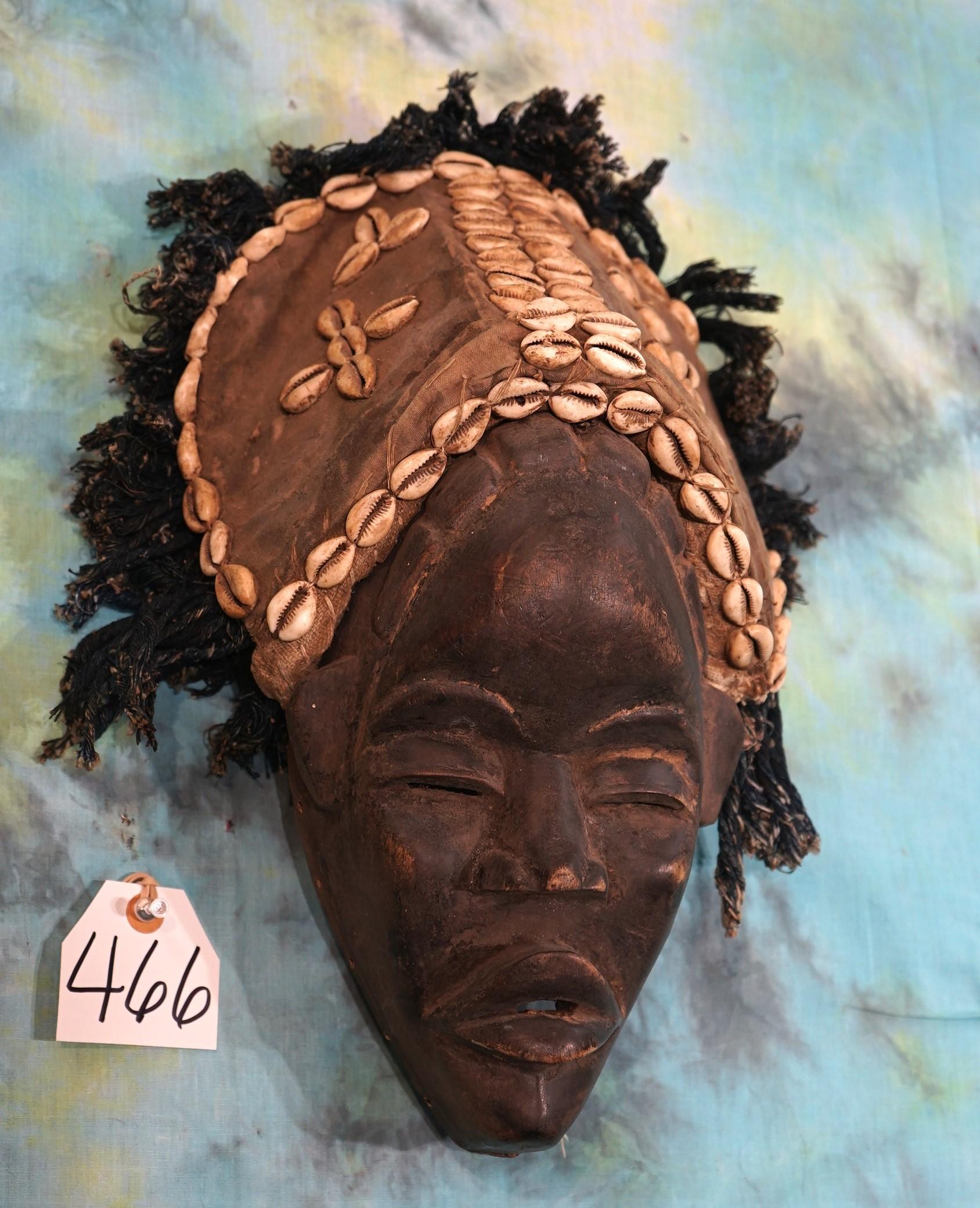 Antique Liberian West African Mask