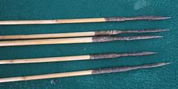 African Bushmen Bow and Arrows with Quiver