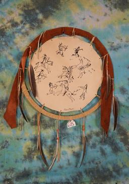 Large Native American Made Dream Catcher