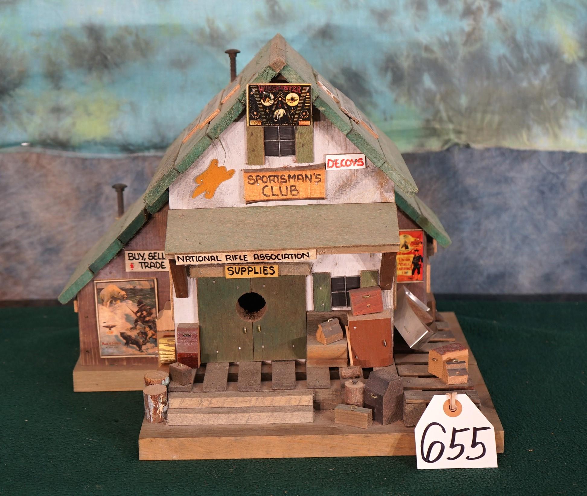 NRA Sportman's Club Birdhouse