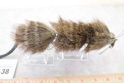 10" Muskrat Muskie Lure (Real Fur)