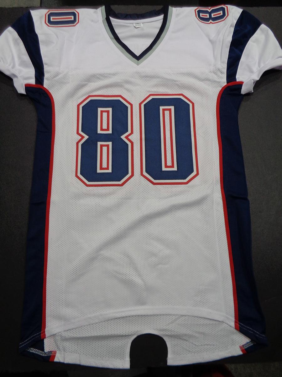 Danny Amendola New England Patriots Autographed Custom Football Jersey JSA w coa