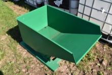 Mini Fork Mounted Self Tipping Dumpster