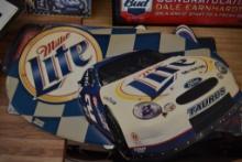 Miller Lite Ford Taurus Metal Sign