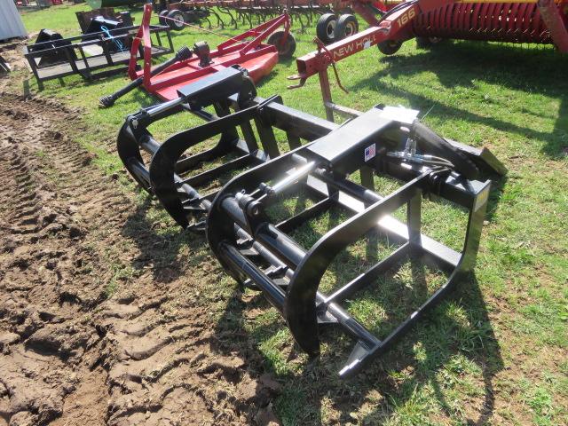 NEW JMR 72" DUAL CYCLINDER SKIDSTEER ATTACH