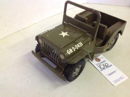 Tonka military jeep GR 2-2431