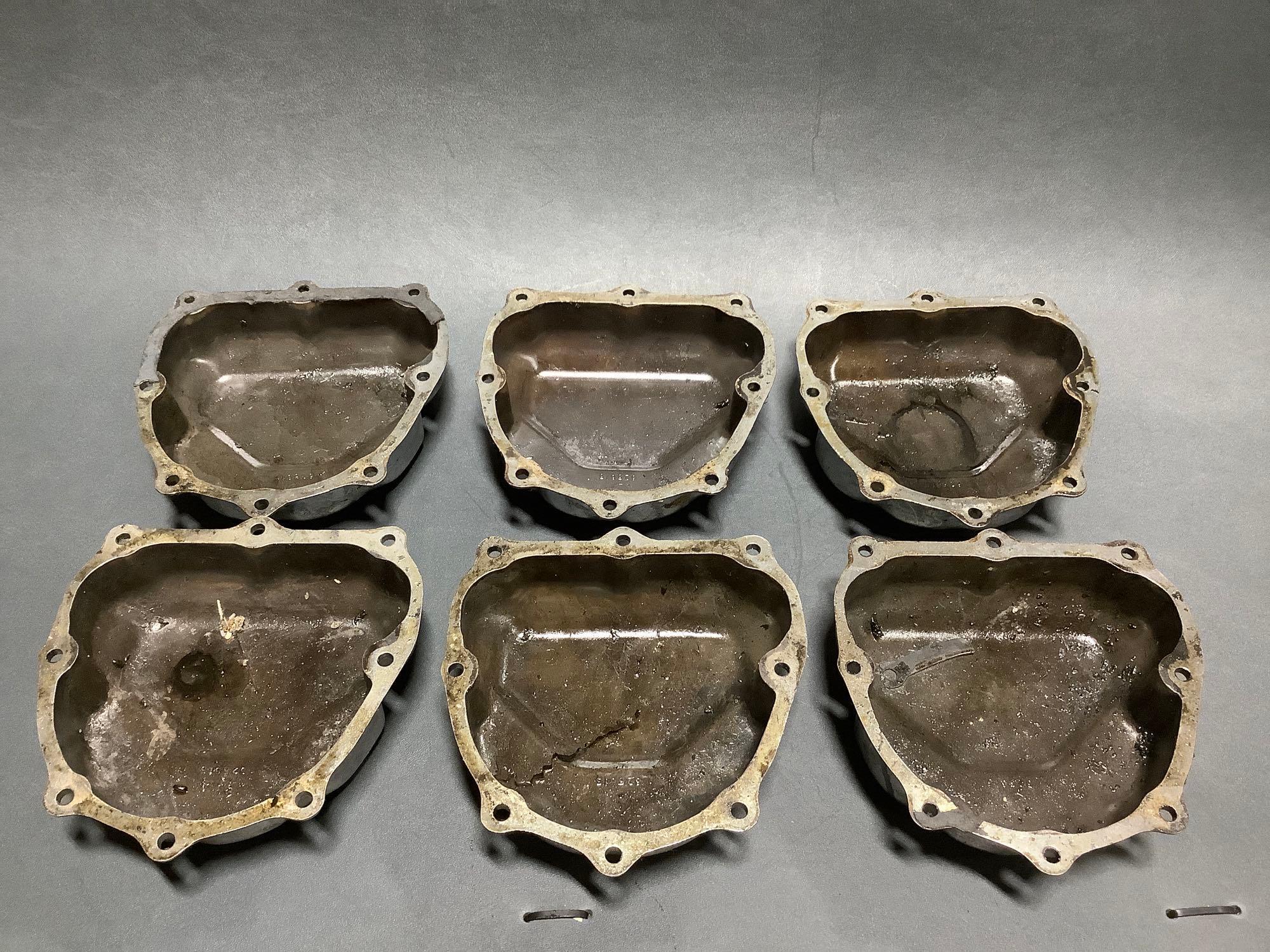 BOXES OF CONTINENTAL ROCKER BOX COVERS, INTAKE, LYCOMING INTAKE & MISC