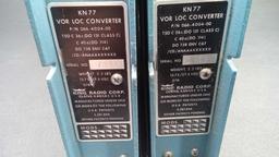 (LOT) KING KN-73 & KN-77 UNITS