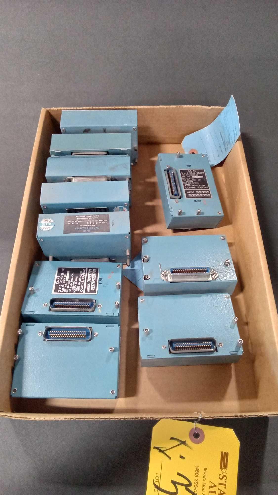 BOXES OF KING, COLLINS & VARIOUS OTHER AVIONICS