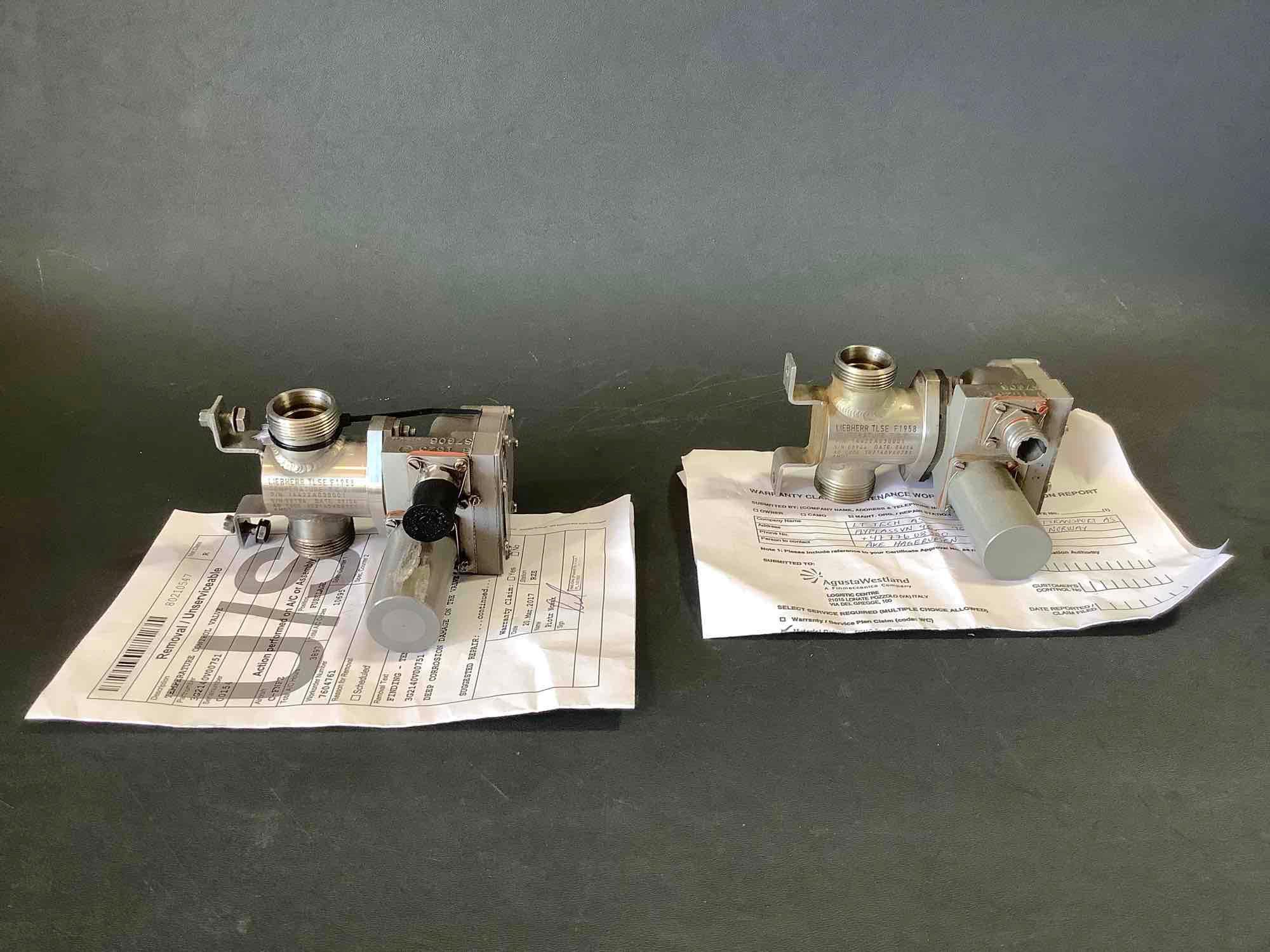 TEMPERATURE CONTROL VALVES 3G2140V00751 (BOTH NEED REPAIR)