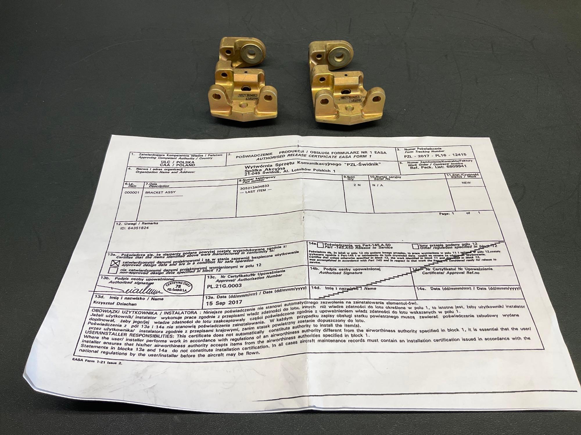 NEW BRACKETS 3G5213A04833