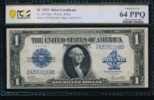 1923 $1 Silver Certificate PCGS 64PPQ