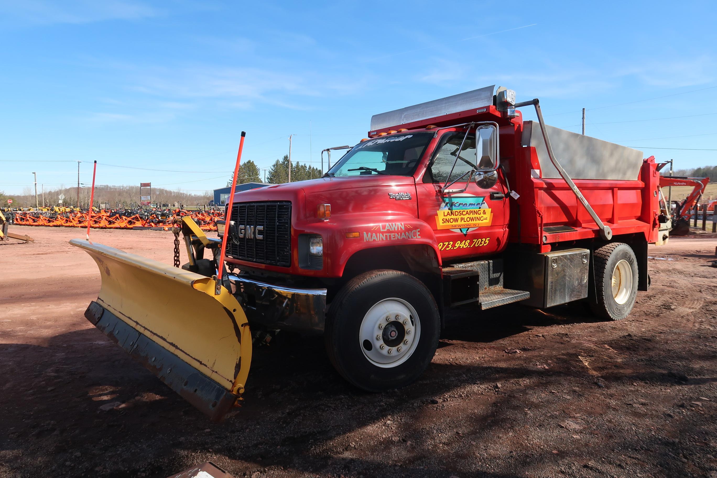 1994 GMC Topkick Single Axle Dump WITH TITLE