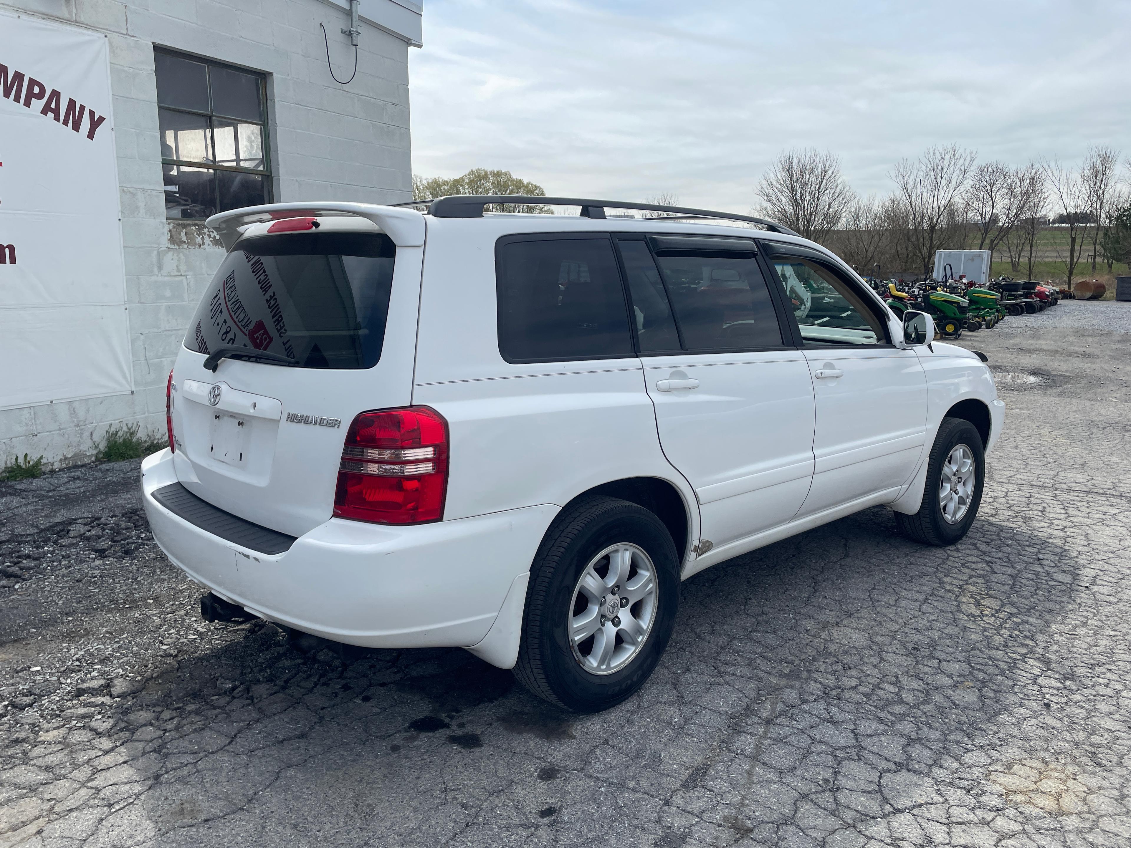 2002 Toyota 4X4 Highlander