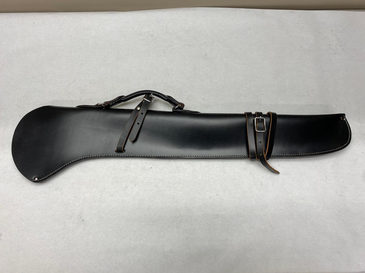 34" LEATHER RIFLE SCABBARD