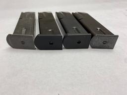 (4Pcs.) BERETTA 92 15RD 9MM MAGAZINES