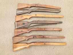 (7Pcs.) SPORTERIZED MAUSER 98 STOCKS