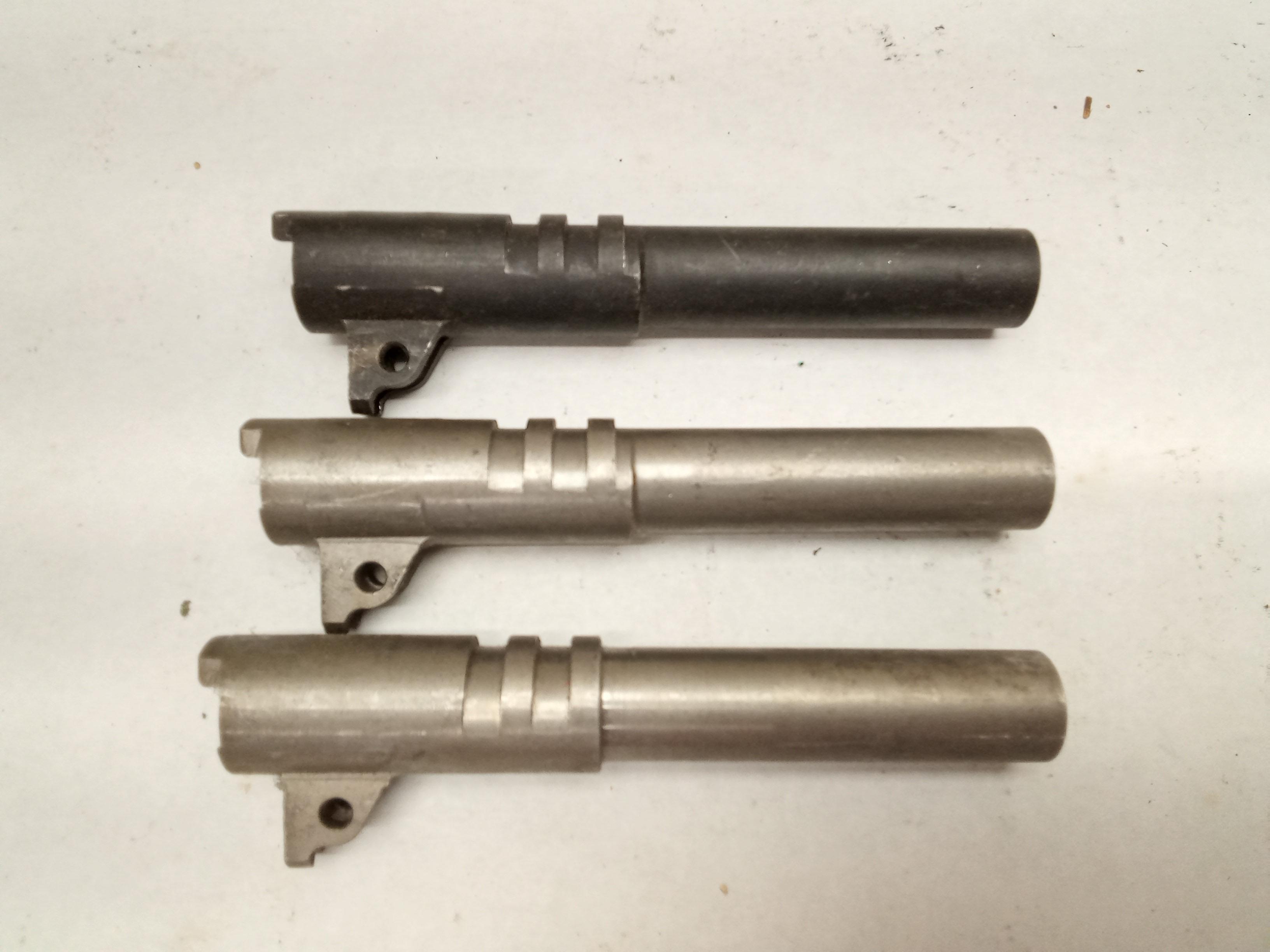 (3Pcs.) 4-1/4"1911 PATTERN .40S&W BARRELS