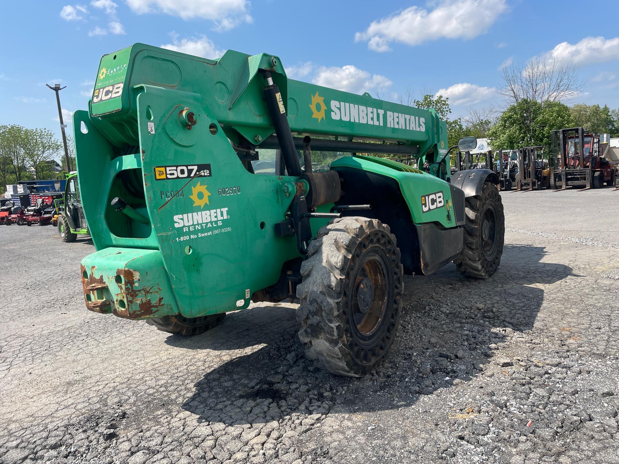 2014 JCB 507-42 4X4X4 Telehandler