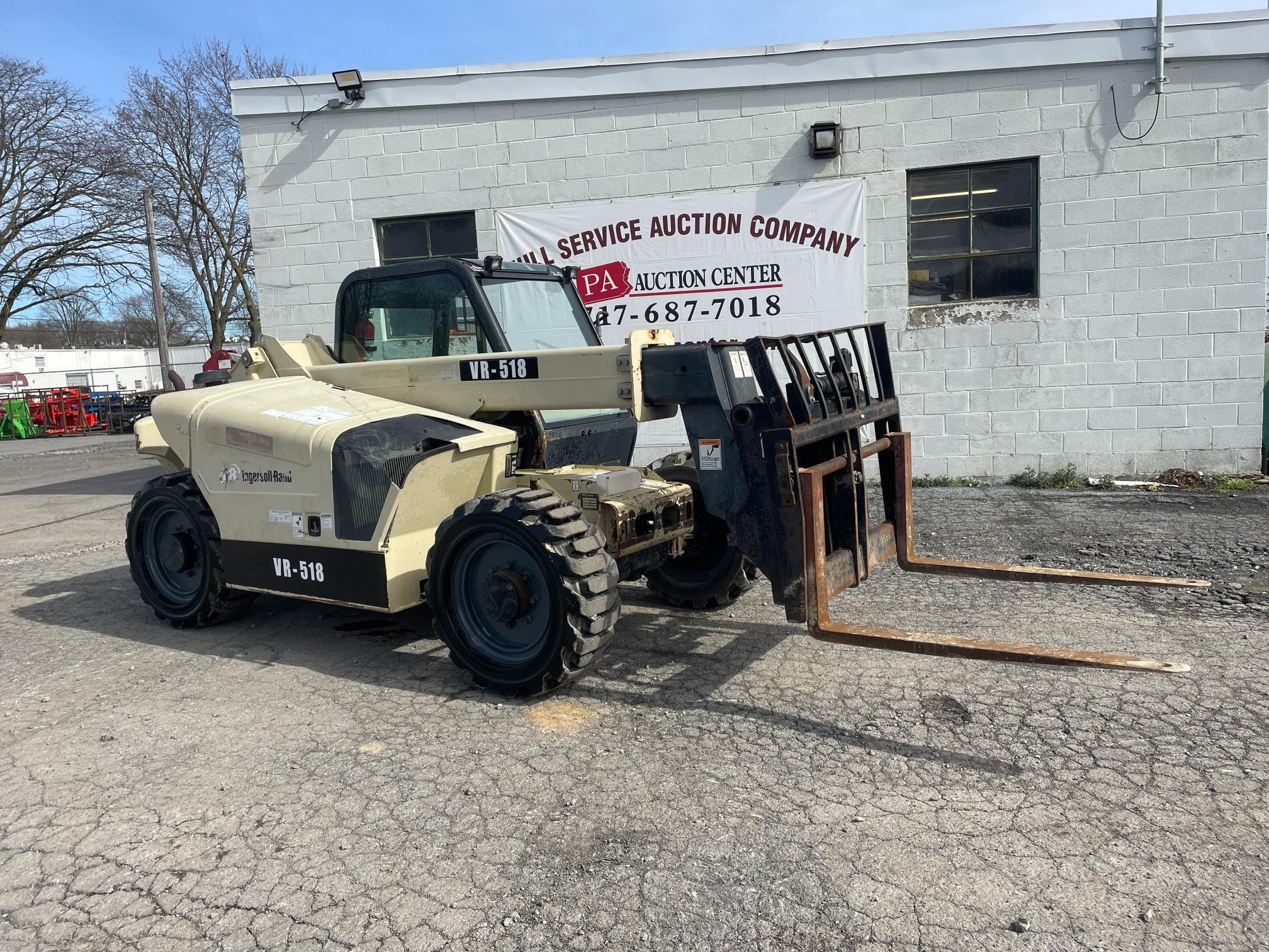 2006 Bobcat IngersollRand VR-518 4X4X4 Telehandler