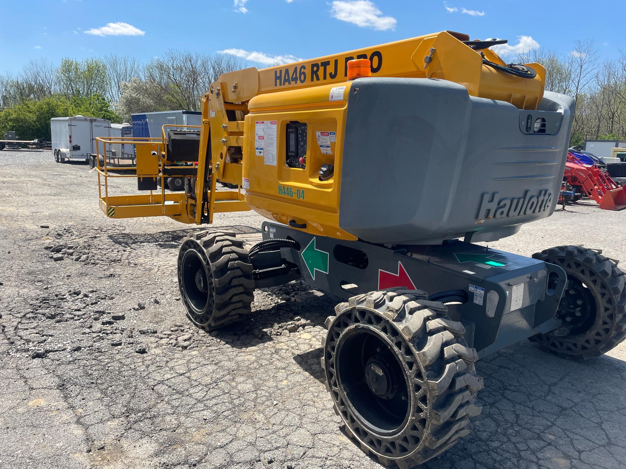 2019 Haulotte HA46 RTJ PRO 4X4 Boom Lift