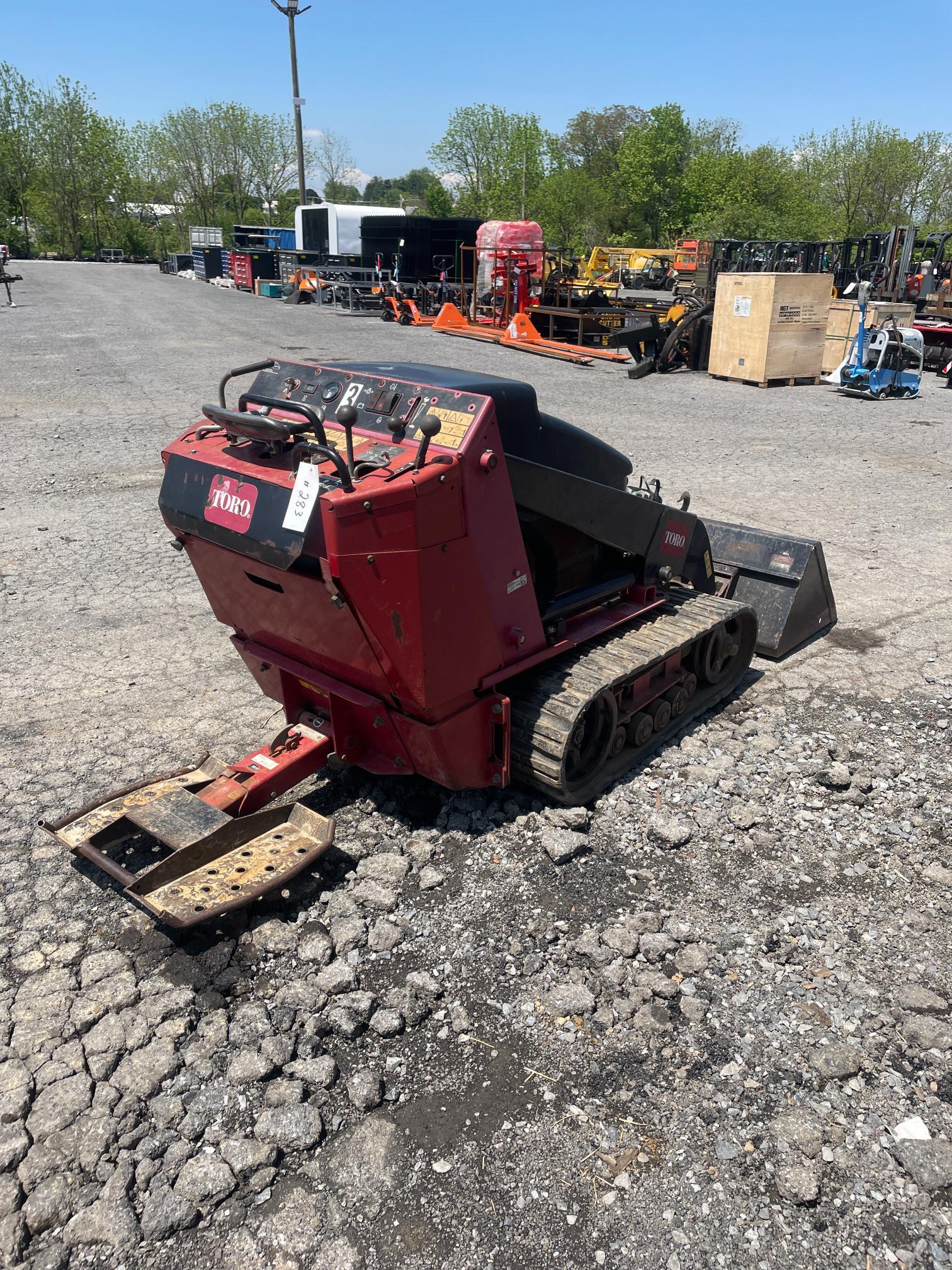 2014 Toro TX525 Walk Behind Skid Loader