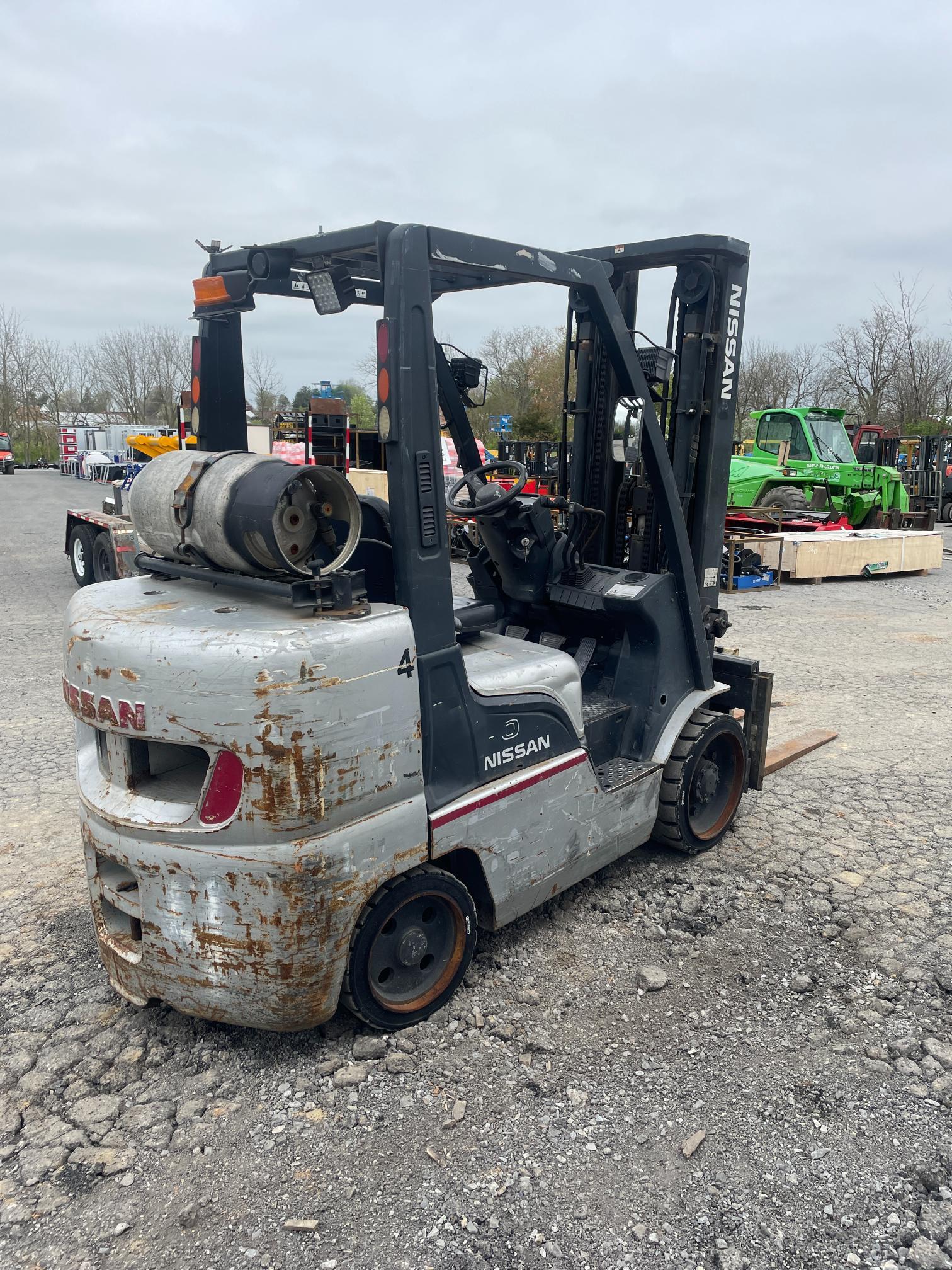 2004 Nissan 8000 Lb. LP Forklift