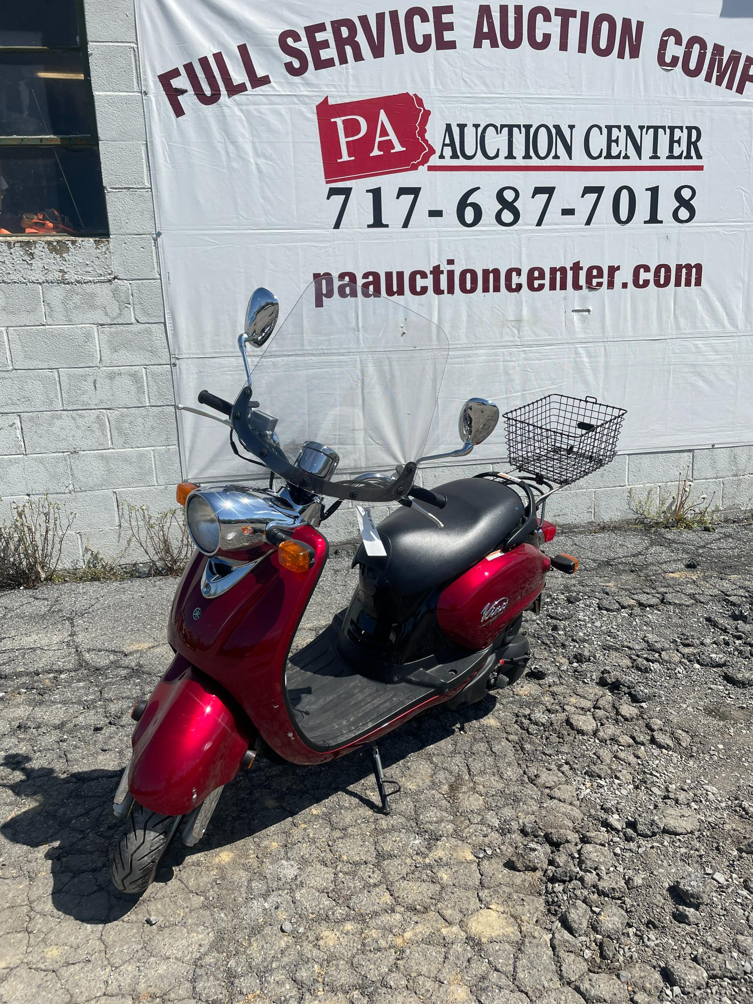 2009 Yamaha Vino 125 Moped