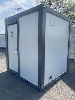 New Bastone 110V Mobile Toilet W/ Fork Inserts