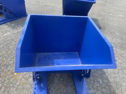 New Hopper Dumpster W/ Fork Inserts