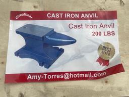 New Great Bear 200 IB Cast Iron Anvil