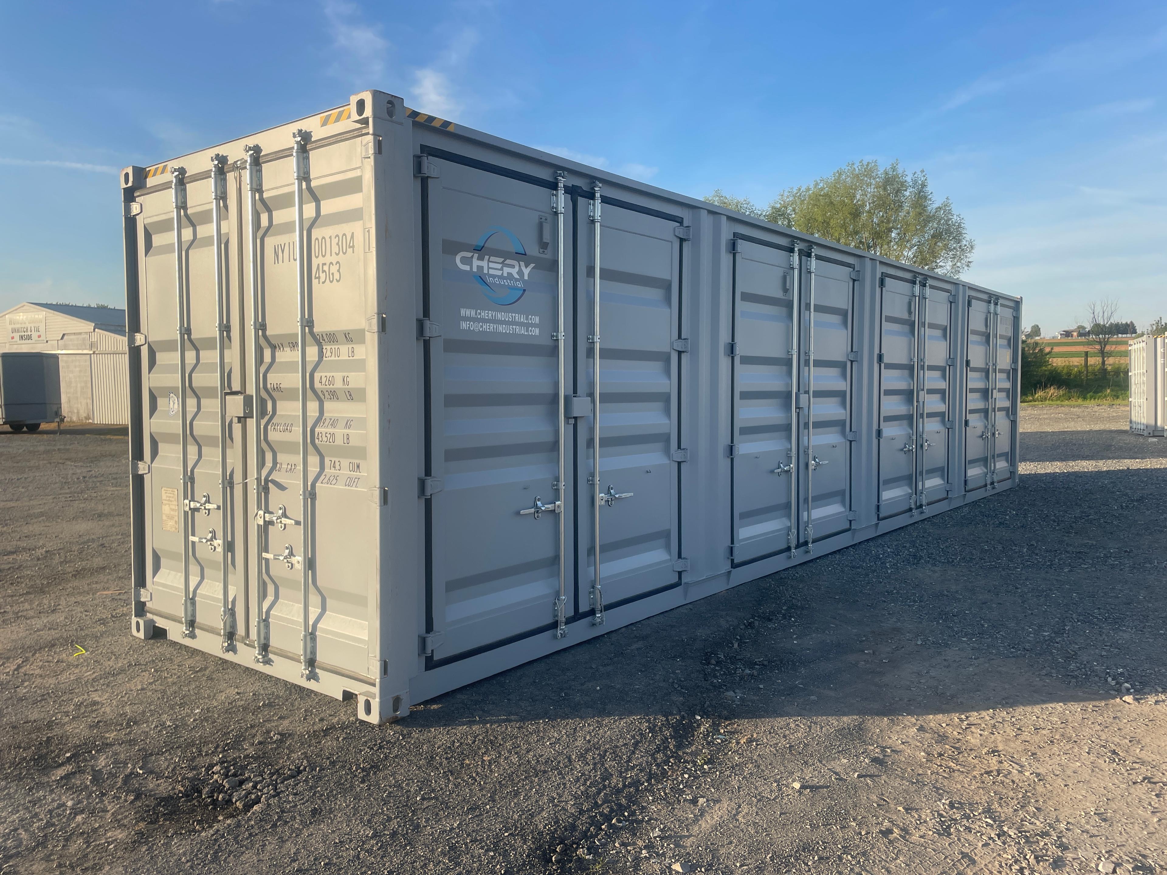 New 40 Ft High Cube Multi Door Container